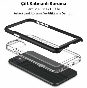 iPhone 11 Kılıf, Caseology Skyfall Matte Black