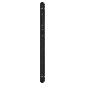 Galaxy A02 / Galaxy M02 Kılıf, Spigen Rugged Armor Matte Black