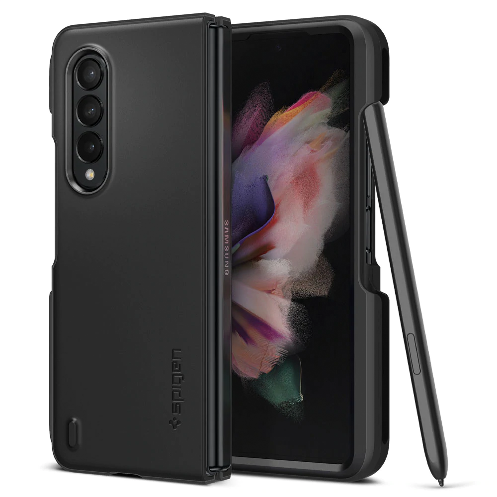 Galaxy Z Fold 3 Kılıf, Spigen Thin Fit Black