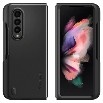 Galaxy Z Fold 3 Kılıf, Spigen Thin Fit Black