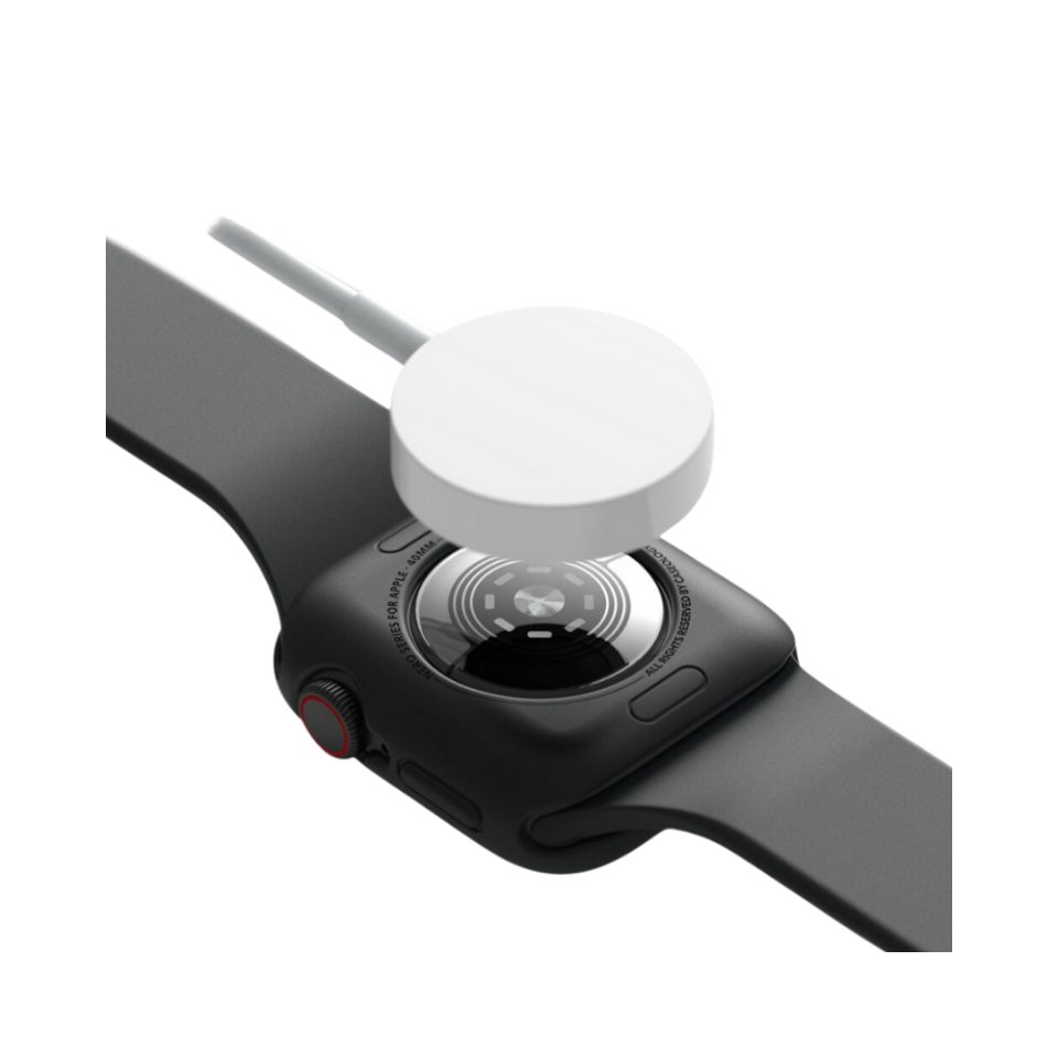 Apple Watch Serisi (44mm / 45mm) Kılıf, Caseology by Spigen Nero Black