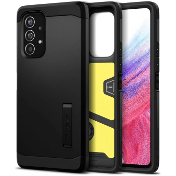 Galaxy A53 Kılıf, Spigen Tough Armor Black