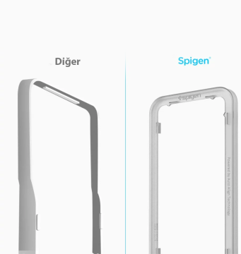 Galaxy A33 Cam Ekran Koruyucu, Spigen Kolay Kurulum AlignMaster GLAS.tR (2 Adet)