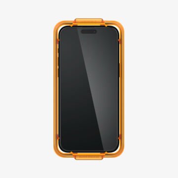 iPhone 15 Plus Cam Ekran Koruyucu, Spigen Kolay Kurulum Alignmaster Full Cover (2 Adet)