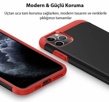 iPhone 11 Pro Max Kılıf, Caseology Legion Red