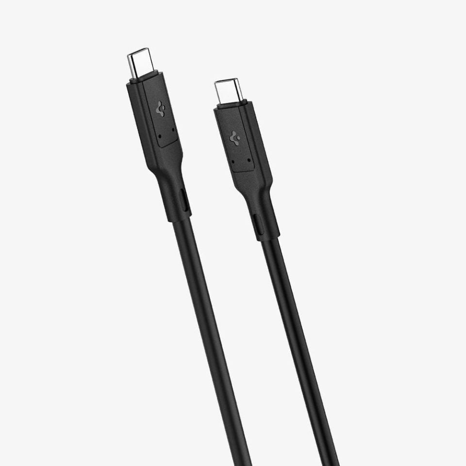 USB-C to USB-C 4 Kablo Hızlı Şarj / 40Gbps Data / 8k'ya Kadar Görüntü Aktarım Destekli eGpu Kablo PB2000 Black