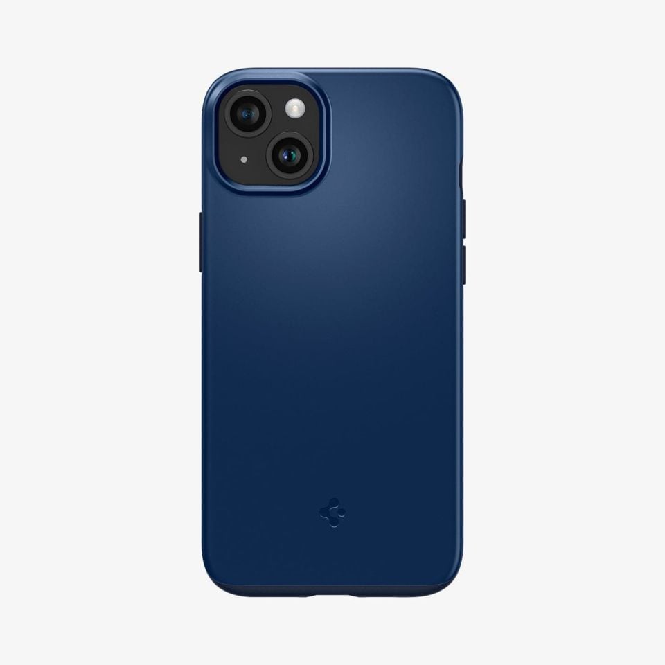 iPhone 15 Plus Kılıf, Spigen Thin Fit Navy Blue