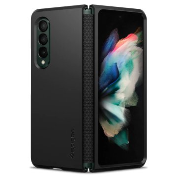 Galaxy Z Fold 3 Kılıf, Spigen Tough Armor Black