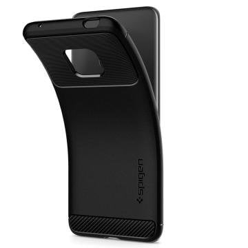 Huawei Mate 20 Pro Kılıf, Spigen Rugged Armor Black