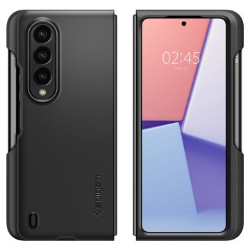 Galaxy Z Fold 4 Kılıf, Spigen Thin Fit Pro Black