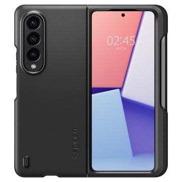 Galaxy Z Fold 4 Kılıf, Spigen Thin Fit Pro Black