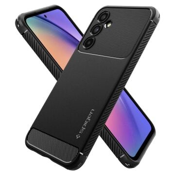 Galaxy A54 5G Kılıf, Spigen Rugged Armor Matte Black