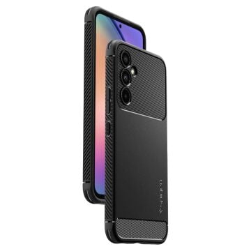 Galaxy A54 5G Kılıf, Spigen Rugged Armor Matte Black