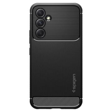 Galaxy A54 5G Kılıf, Spigen Rugged Armor Matte Black