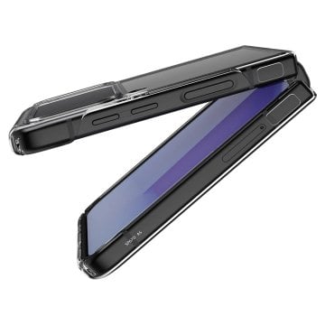 Galaxy Z Flip 4 Kılıf, Spigen AirSkin Crystal Clear