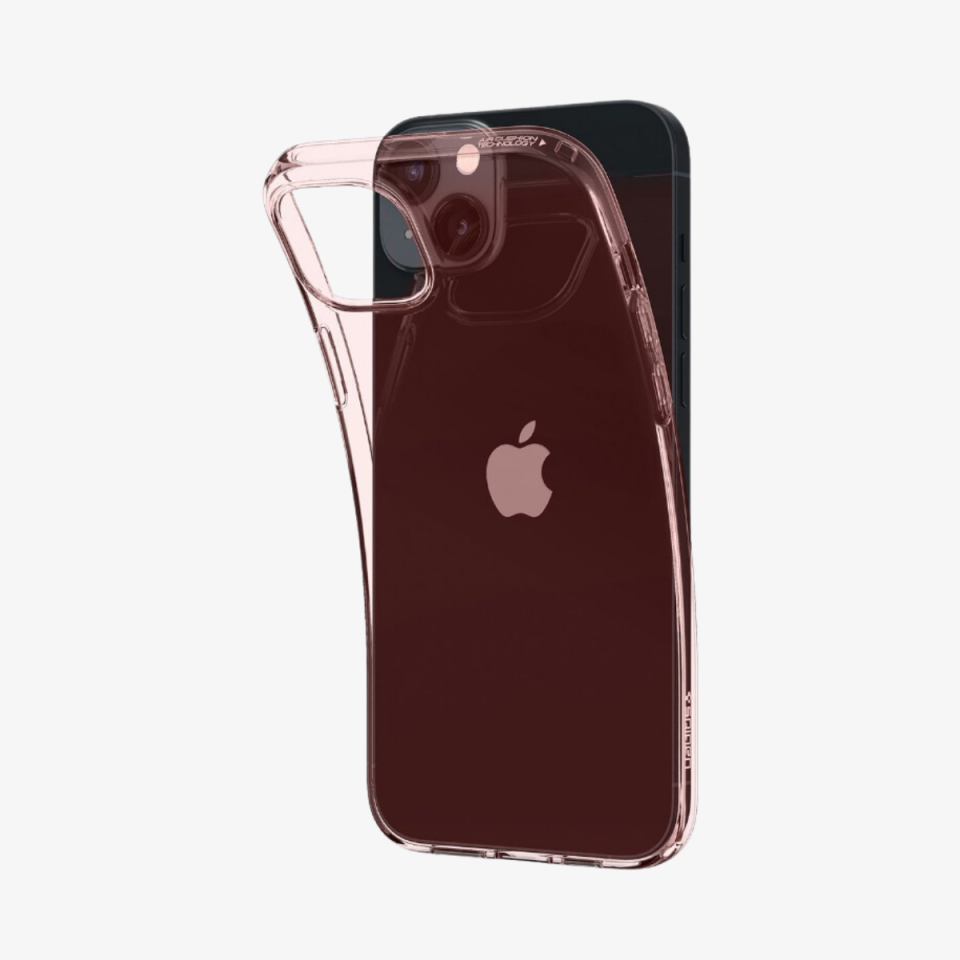 iPhone 15 Plus Kılıf, Spigen Crystal Flex Rose Crystal