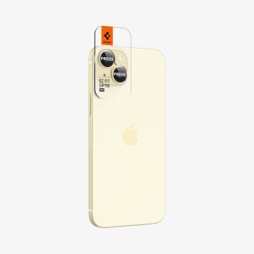 iPhone 15/15 Plus Kamera Lens Koruyucu (2 adet) Yellow