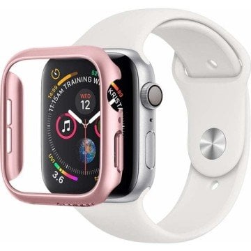 Apple Watch Serisi (40mm) Kılıf, Spigen Thin Fit Rose Gold