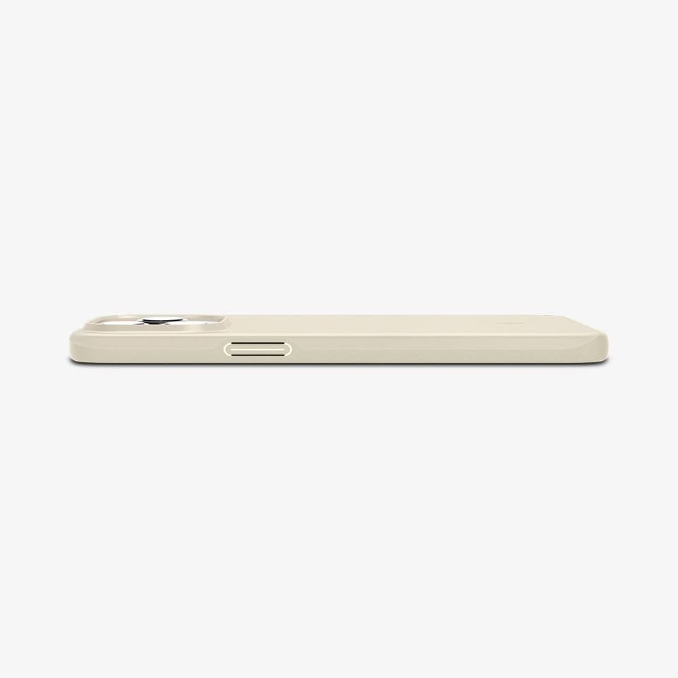 iPhone 15 Pro Max Kılıf, Spigen Thin Fit Mute Beige