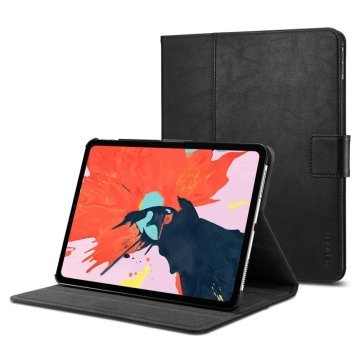 iPad Pro 12.9'' (2018) Kılıf, Spigen Stand Folio Brown