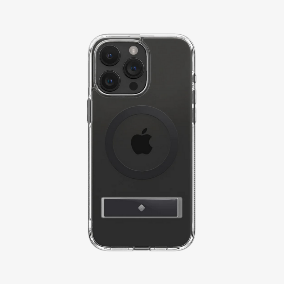 iPhone 15 Pro Max Kılıf, Caseology Capella Mag (MagSafe Uyumlu) Clear Charcoal