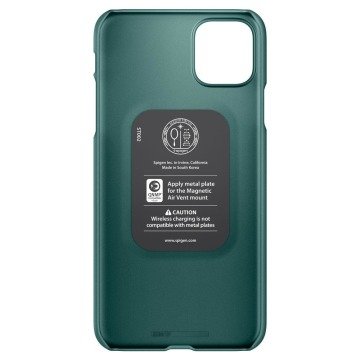 iPhone 11 Pro Max Kılıf, Spigen Thin Fit Midnight Green