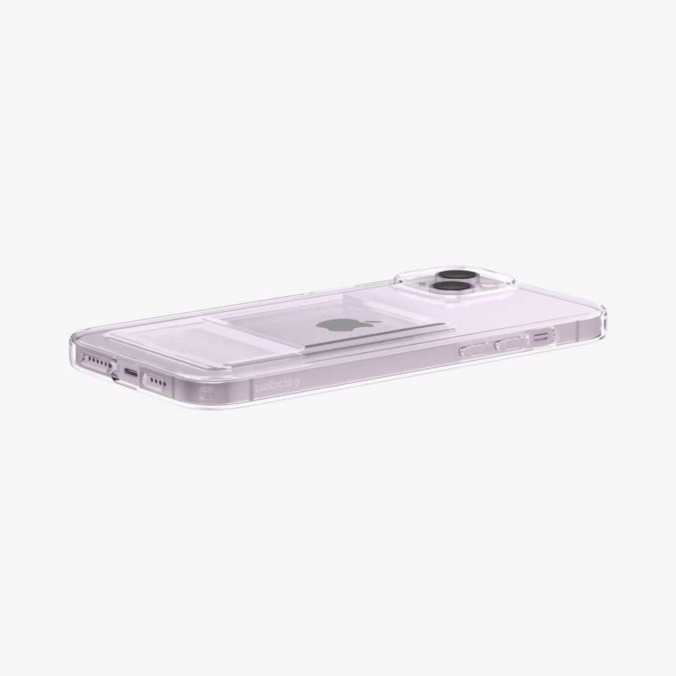 iPhone 14 / iPhone 13 Kılıf, Spigen Crystal Slot Crystal Clear