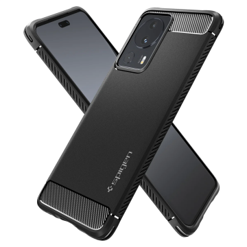 Xiaomi 13 Lite Kılıf, Spigen Rugged Armor Matte Black