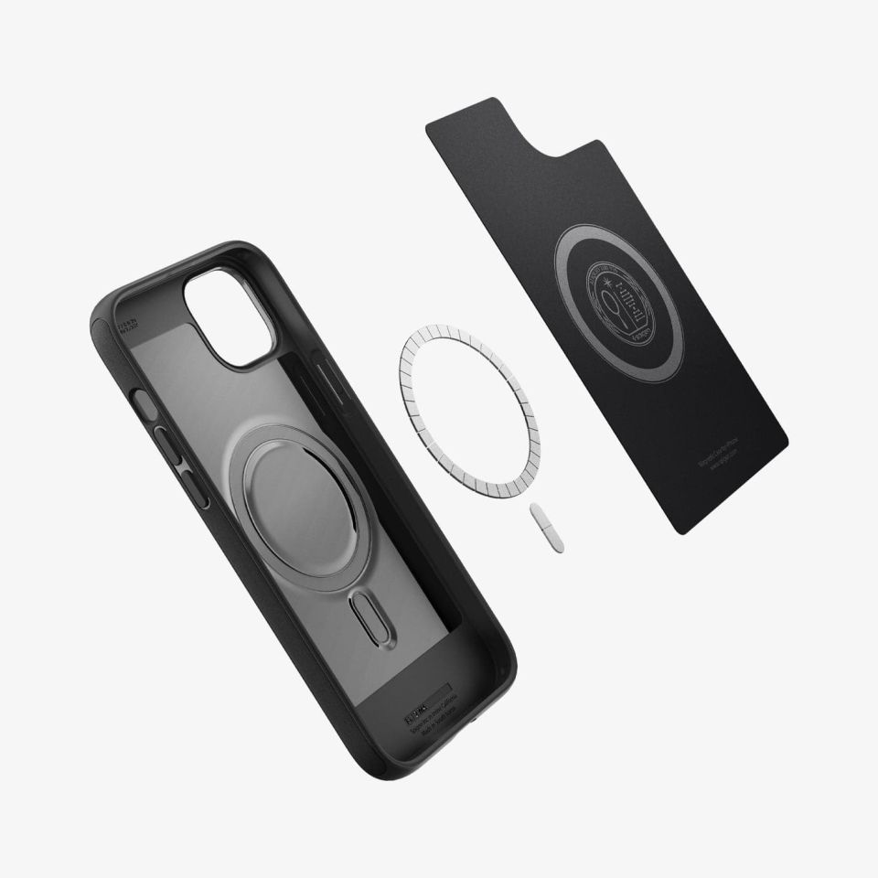 iPhone 14 / iPhone 13 Kılıf, Spigen Mag Armor Magfit (Magsafe Uyumlu) Matte Black