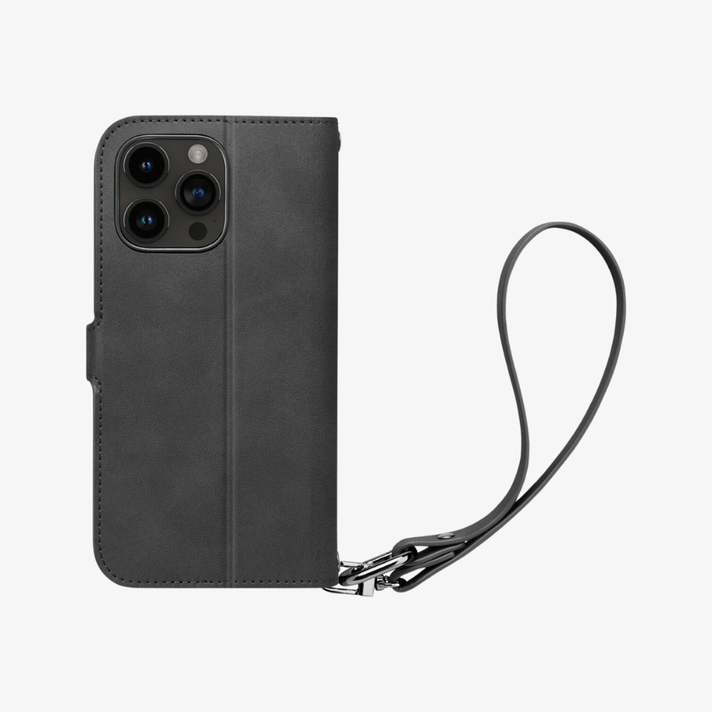 iPhone 15 Pro Max Kılıf, Spigen Wallet S Pro Black