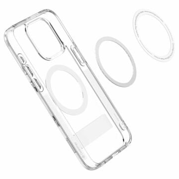 iPhone 15 Pro Kılıf, Caseology Capella Mag (MagSafe Uyumlu) Crystal White