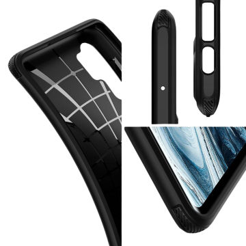 Xiaomi Note 10 / Note 10 Pro Kılıf, Spigen Rugged Armor Matte Black