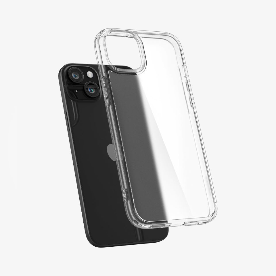 iPhone 15 Plus Kılıf, Spigen Ultra Hybrid Matte Frost Clear