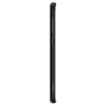 Galaxy S9 Kılıf, Spigen Liquid Crystal 4 Tarafı Koruma Matte Black