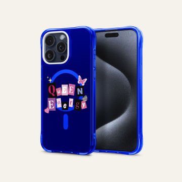 iPhone 15 Pro Max Kılıf, Ciel By Cyrill UltraSheer Mag Queen Energy Denim