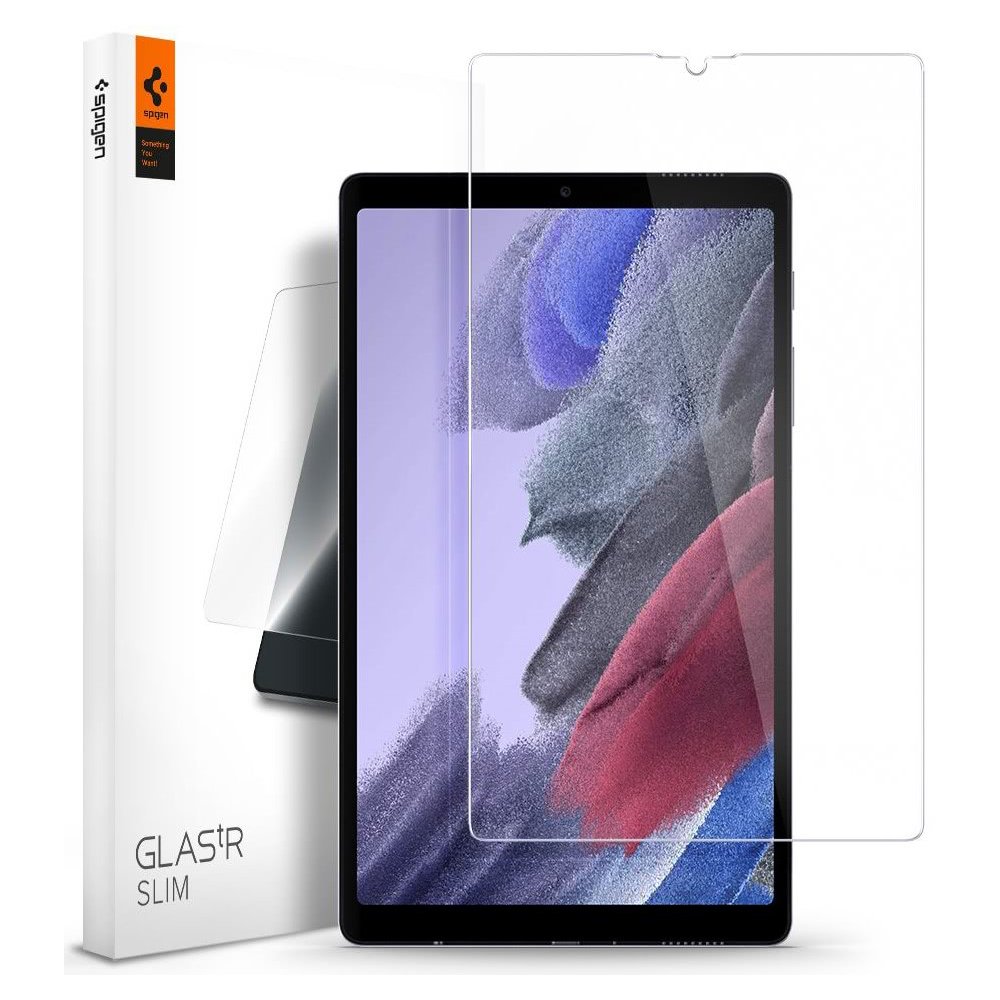 Galaxy Tab A7 Lite Cam Ekran Koruyucu, Spigen GLAS.tR SLIM