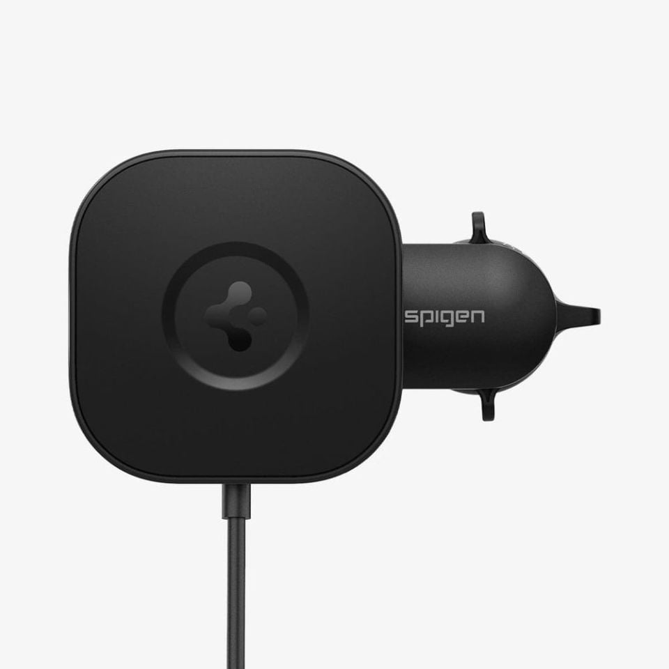 Spigen OneTap Pro AirVent Araç Tutacağı + MagSafe Manyetik Kablosuz Şarj Cihazı iPhone 15 / iPhone 14 / iPhone 13 / iPhone 12 Serisi ile Uyumlu ITS12W