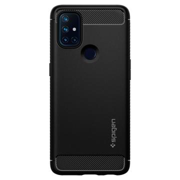 OnePlus Nord N10 5G Kılıf, Spigen Rugged Armor Matte Black