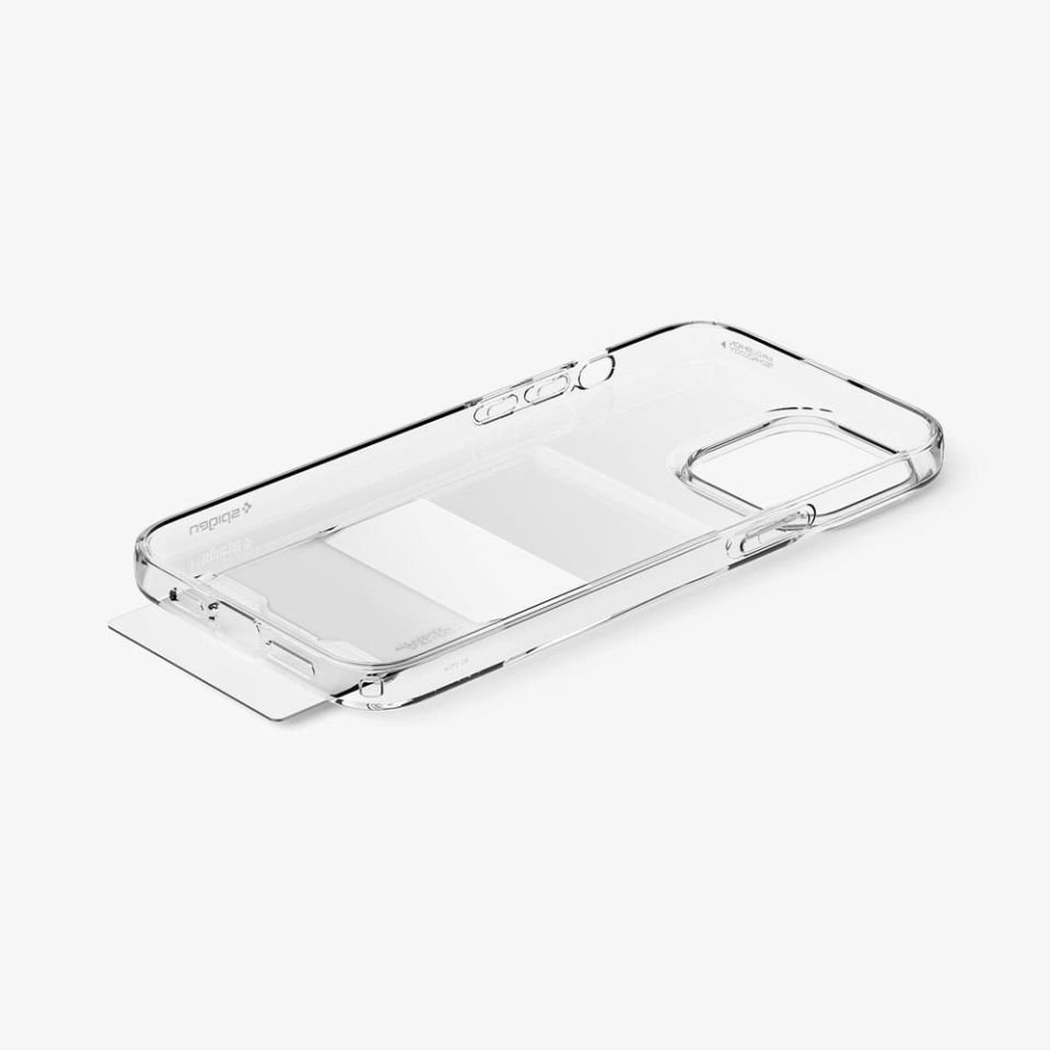 iPhone 14 Pro Max Kılıf, Spigen Crystal Slot Wallet Crystal Clear
