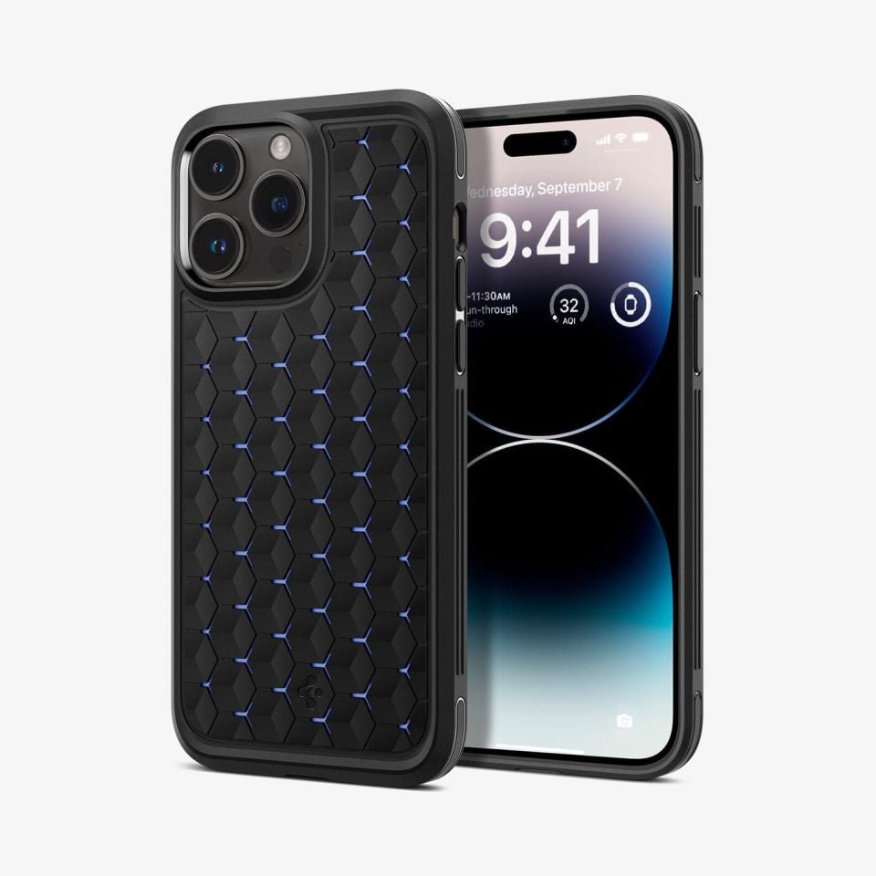 iPhone 14 Pro Max Kılıf, Spigen Cryo Armor Matte Black