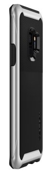 Galaxy S9 Kılıf, Spigen Neo Hybrid Urban Silver Arctic