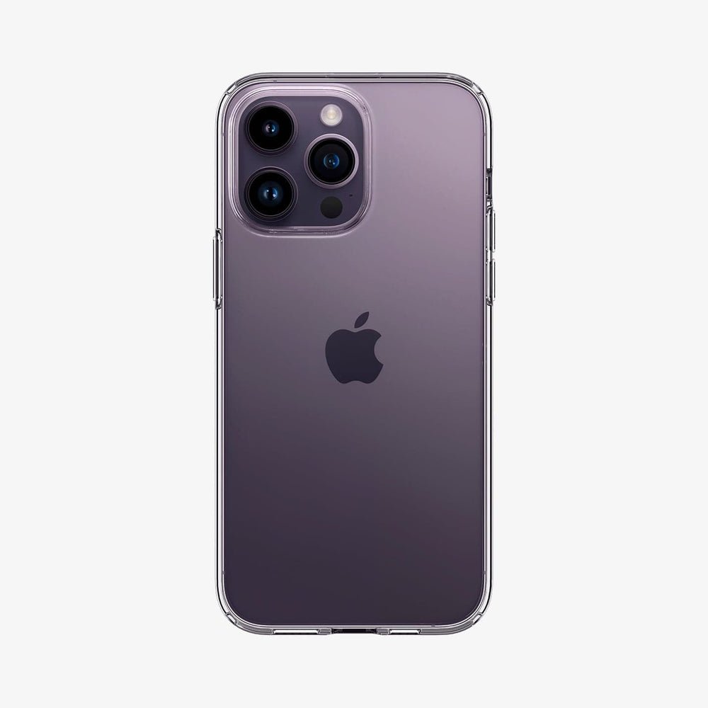 iPhone 14 Pro Max Kılıf, Spigen Liquid Crystal 4 Tarafı Tam Koruma Crystal Clear