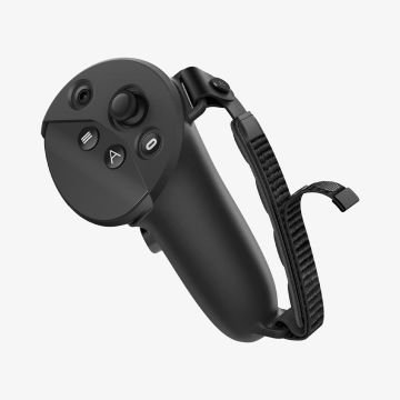 Spigen Meta Quest Pro VR Oyun Denetleyicisi Tutacağı ile Uyumlu Kılıf Silicone Fit Black Black