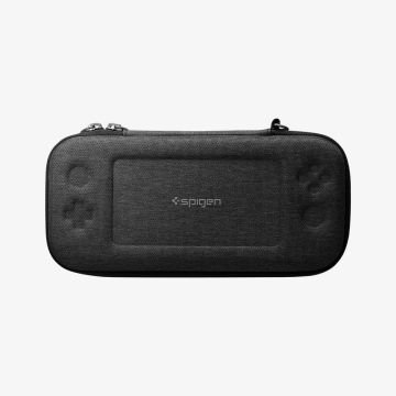 Spigen Nintendo Switch Lite ile Uyumlu Kılıf Taşıma Çantası Klasden Black Charcoal Gray