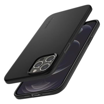 iPhone 12 Pro Max Kılıf, Spigen Thin Fit Pro Black