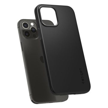 iPhone 12 Pro Max Kılıf, Spigen Thin Fit Pro Black