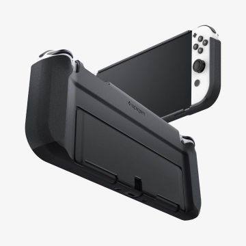 ﻿Spigen Nintendo Switch OLED ile Uyumlu Kılıf Thin Fit Black Black