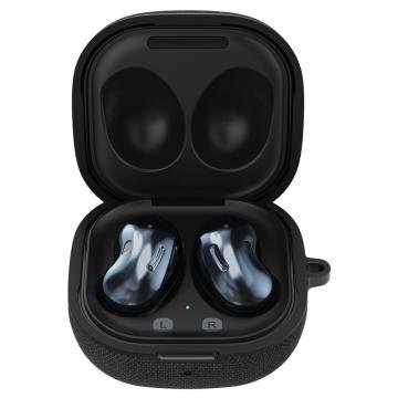 Spigen Samsung Galaxy Buds 2 Pro / Galaxy Buds 2 / Galaxy Buds Pro / Buds Live Kılıf Urban Fit Dokuma Black Black