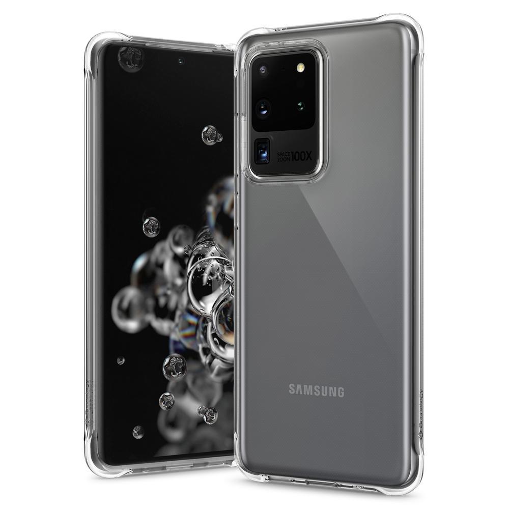 Galaxy S20 Ultra Kılıf, Caseology Solid Flex Crystal Clear