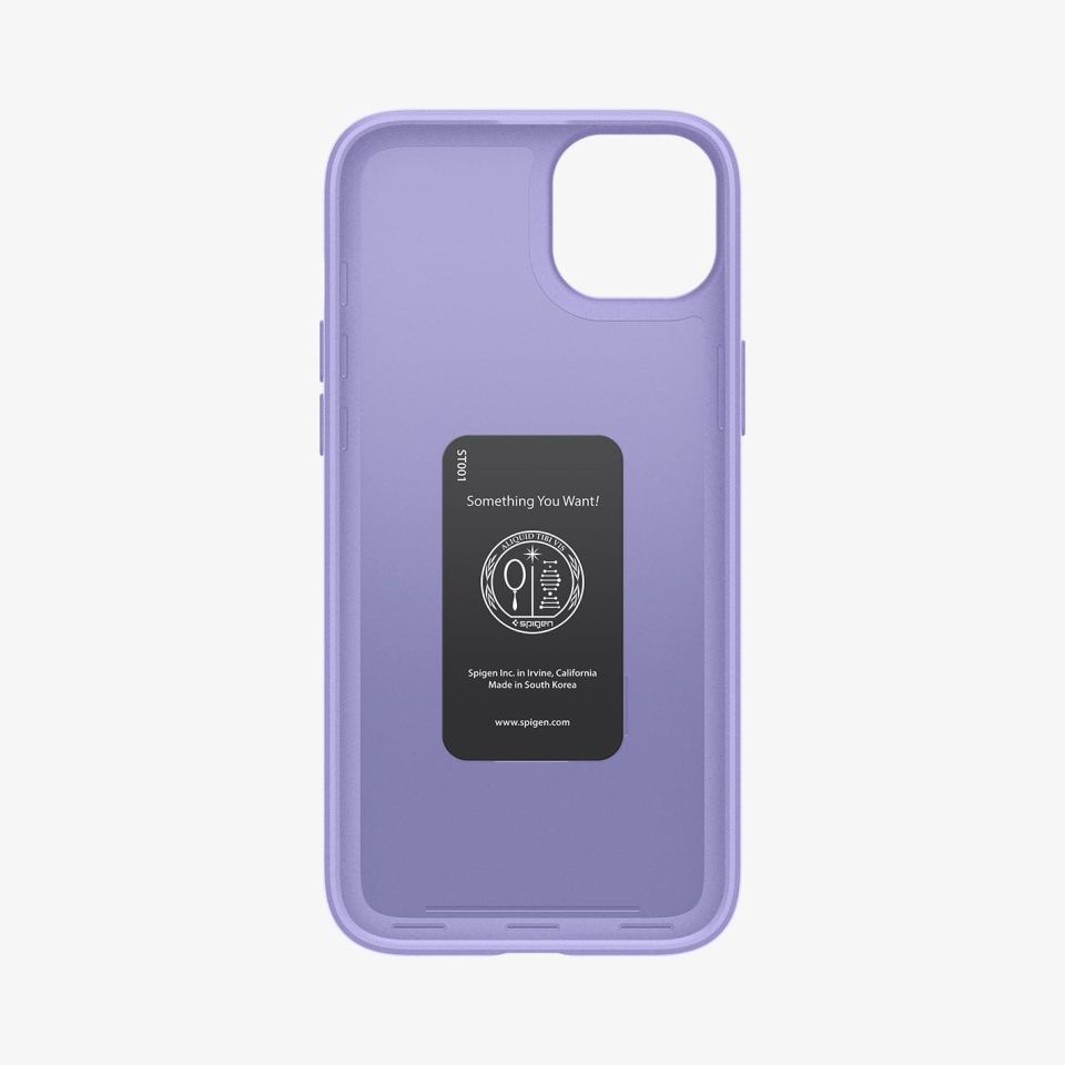 iPhone 15 Kılıf, Spigen Thin Fit Iris Purple